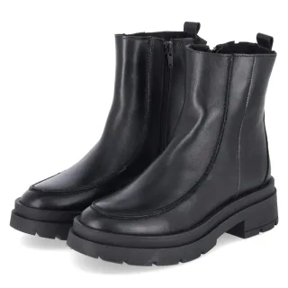 Fräulein Frida Boots - Gr. 37 - Schwarz - Glattleder