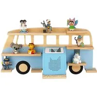 Little Goldie Kinderregal Tonie Regal für 30 Tonies – Bus Motiv – Toniebox 1 & 2