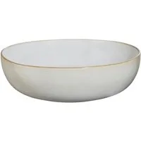 ASA SELECTION Servierschale SAISONS, Ø 29 cm, Sandfarben, Handgefertigt, Steinzeug, (1-tlg), Reaktivglasur, Mikrowellengeeignet, Spülmaschinengeeignet