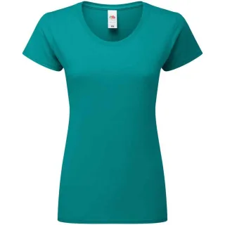 Fruit of the Loom - "Iconic" T-Shirt für Herren (Meeresblau Grün)