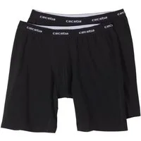 CECEBA Retro Pants Ceceba 2er-Pack Pants längeres Bein schwarz XXL (Packung, 2-St., 2er-Pack)