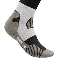 Bauerfeind Laufsocken Trail Run Compression Socks mit Air Channel Sole, atmungsaktiv, rutschfest im Schuh