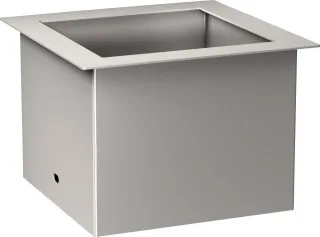 KWC Aquarotter Abfallabwurfhülse, RODAN, Edst., 175x121x175 mm, Einbau von oben, 2000101212 2000101212
