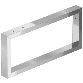 Duravit Konsolenträger Chrom Hochglanz 42x455x200 mm - UV991700000 UV991700000