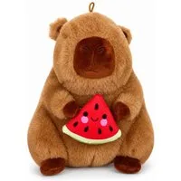 soma Kuscheltier Capybara Plüschtier 20cm Frucht Wassermelone Kuscheltier Kind Geschenk (Set, 1-St., Geschenk-Set), Detailreiches Design mit kompakter Form und Aufhängeschlaufe