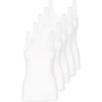 Schöller Achselhemd 5er Pack Damen Achselhemd Baumwolle (Packung, 5-St) -