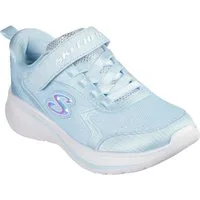 Skechers WAVE 92 Sneaker Schlupfschuh mit Glitzer für Mädchen, Größenschablone zum Download
