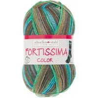 Schoeller + Stahl Fortissima Socka 4-fach Color Häkelwolle, 420 m, pflegeleicht, formstabil und hoher Tragekomfort