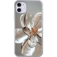 MuchoWow Handyhülle für Apple iPhone 11 Blume - Gläser - Transluzent, Smartphone-Bumper, Print, Handy Schutzhülle Dünn