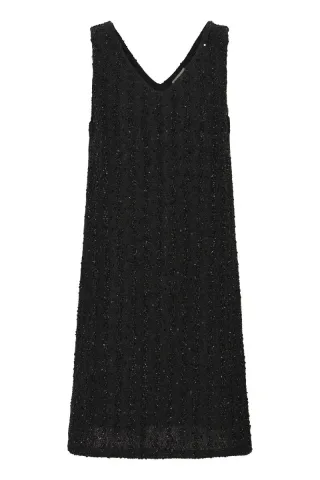 ICHI - Kleid - Ihninky schwarz - Gr. - S