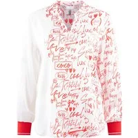 Sportalm Kitzbühel Schlupfbluse mit Schriftdruck