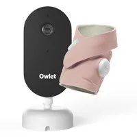 Owlet Baby Care DE Babyphone Videoüberwachung 2K-HD mit App & zertifiziertem Dream Sock® Sensor