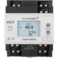 Homematic IP Schaltaktor für Hutschienenmontage – 4-fach 154431A0 Smart-Home-Steuerelement
