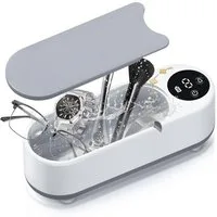 Tenlamp Ultraschallreiniger professioneller Ultraschall-Schmuckreiniger mit blauem Licht, tragbarer Reiniger für Maniküresalon, Brillen, Uhren, Ringe