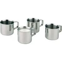 APS Milchkännchen, 0,02 l, (4-St), Edelstahl, spülmaschinengeeignet, 4-teilig