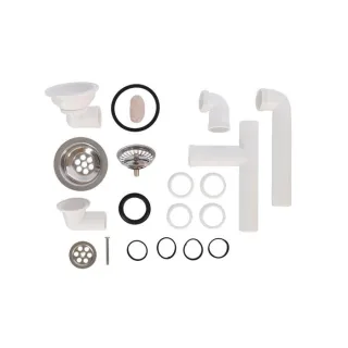 Villeroy und Boch Ablaufgarnitur 82140061 mit Handbetätigung