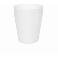 Sinoba Papierkorb rund moderner Mülleimer Papiereimer 788789, aus Kunststoff ideal für Kinderzimmer Küche Büro, 12 Liter Höhe 26,5cm