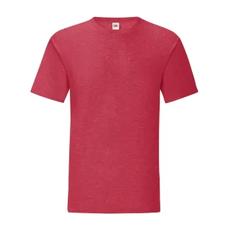Fruit of the Loom - "Iconic 150" T-Shirt für Herren (Heide Rot)