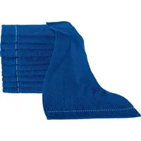 Erwin Müller Gästehandtuch Gästetuch "Mannheim" 10er-Pack, Frottier, Walk-Frottier Uni