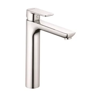 KLUDI PURE & STYLE Waschtisch-Einhandmischer DN 10, Waschschüssel ohne Ablaufgarnitur chrom 402960575