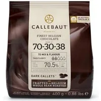 Callebaut Schokolade CALLEBAUT, Rezept No. 70-30-38, Zartbitter Schokoladenkuvertüre, 400 g