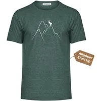 Gipfelgaudi Funktionsshirt Bergsehnsucht Funktionsshirt Männer