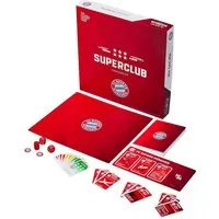 Superclub Spiel FC Bayern München Manager Kit für 2–5 Spieler ab 12 Deutsch Englisch, Fußballmanager-Brettspiel-Erweiterung, offizielles Lizenzprodukt für Jugendliche und Erwachsene