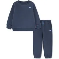 Levi's® Kids Neugeborenen-Geschenkset LVN HOODIE,JOGGER SET (Set, 2-tlg) mit kleiner Label-Applikation- Stickerei