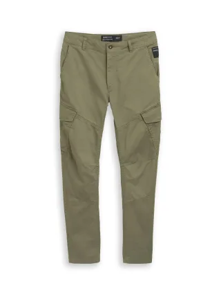 Denim Tom Tailor - Regular Tapered Cargo Hose Dusty Olive Green - Gr. - S