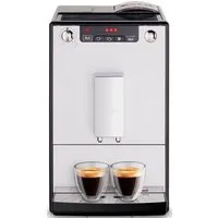 Melitta Kaffeevollautomat Solo® E950-203, silber/schwarz, Perfekt für Café crème & Espresso, nur 20cm breit