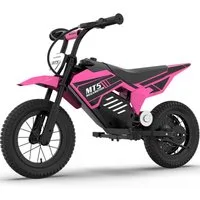 Mega Motion Elektro-Kindermotorrad MT5, 150W, 5,2AH, 8/16 km/h, 12 Zoll Luftreifen, Reichweite 10 km, Belastbarkeit 40 kg, Schnellladung 2–3 h, Elektromotorrad für ab 6 Jahren