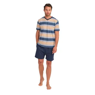 JJBFH5700 Kurzarm-Pyjama für Herren