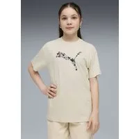 PUMA T-Shirt ESS GRAPHIC ANIMAL RELAXED TEE G für Jugendliche, Kurzarm, mit Print-Applikation, Rundhalsausschnitt