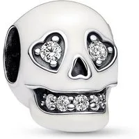 Pandora Bead 792811C01, -Charm Silber Leuchtender Totenkopf