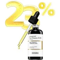 Cosrx Gesichtsserum Advanced The Vitamin C 23 Serum 20g – Hochdosiertes Vitamin C Serum mit 23% Ascorbinsäure, Hyaluronsäure & Super Vitamin E, aufhellendes, Korean Skincare Gesichtsserum für strahlenden Teint
