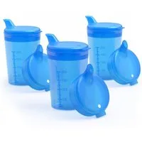 Horn Medical Schnabelbecher 3er Pack Horn Medical Schnabelbecher /Trinkhilfe -Farbe wählbar-, 3-tlg., lebensmittelechtes Polypropylen (PP), bunte & leicht erkenn-/greifbare Optik/Haptik, spülmaschinenfest