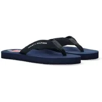 Tommy Hilfiger Zehentrenner Pool Slides, Strandschuh, Sommerschuh mit Zehensteg