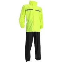 Acerbis Regenjacke Line 2-Teiler Motorrad Regenkombi Wasserdicht reflektierende wasserdichte