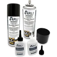 ARLI Montagekleber Sekundenkleber 100g mit Aktivator 400ml Universal, (1-tlg), Cyanacrylat Kleber Schnell trocknender Klebstoff