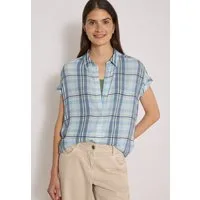 CECIL Kurzarmbluse mit allover Print