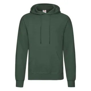 Fruit of the Loom Erwachsene Unisex Klassisches Sweatshirt mit Kapuze (flaschengrün)