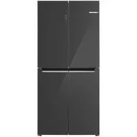 KMC85LEEA Serie 4, French Door grau