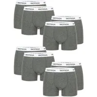 WOTEGA Boxershorts Joe (Spar-Set, 8er-Pack) moderne Baumwoll Unterhosen exklusiv im 8er Pack