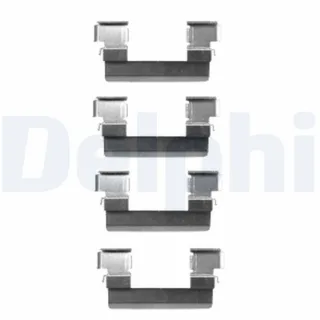 Delphi Zubeh?r f?r Bremsbel?ge vorne Cadillac Chevrolet Opel