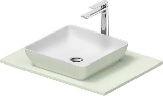 Duravit Sivida SET, Aufsatzbecken q.400 B.Aussen: blassgrün matt 268017FH00