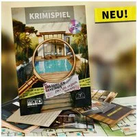 MAGNIFICUM Spiel Detektivspiel / Krimispiel für Erwachsene, Das Familiengeheimnis - Zwei Tote im Hause Bouchard, Made in Germany