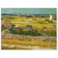 Posterlounge Wandbild Die Ernte, 1888, Vincent van Gogh, erhältlich als Poster, Leinwandbild, Wandsticker oder Acrylglasbild
