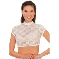 KRÜGER COLLECTION Dirndlbluse Dirndlbluse - VANESSA - ecru