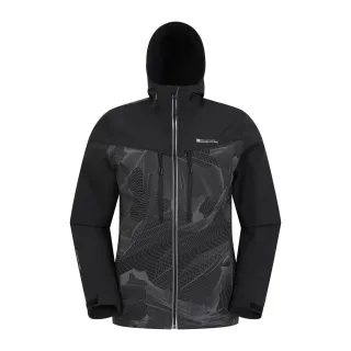 Mountain Warehouse Herren Illuminate II Soft Shell Jacke (Schwarz)