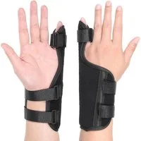 COOL-i ® Fingerbandage Kleinfinger Schiene verstellbar, Fingerbandage mit Aluminiumstütze, atmungsaktiv, Unterstützung für Alltag & Fingerstabilisierung